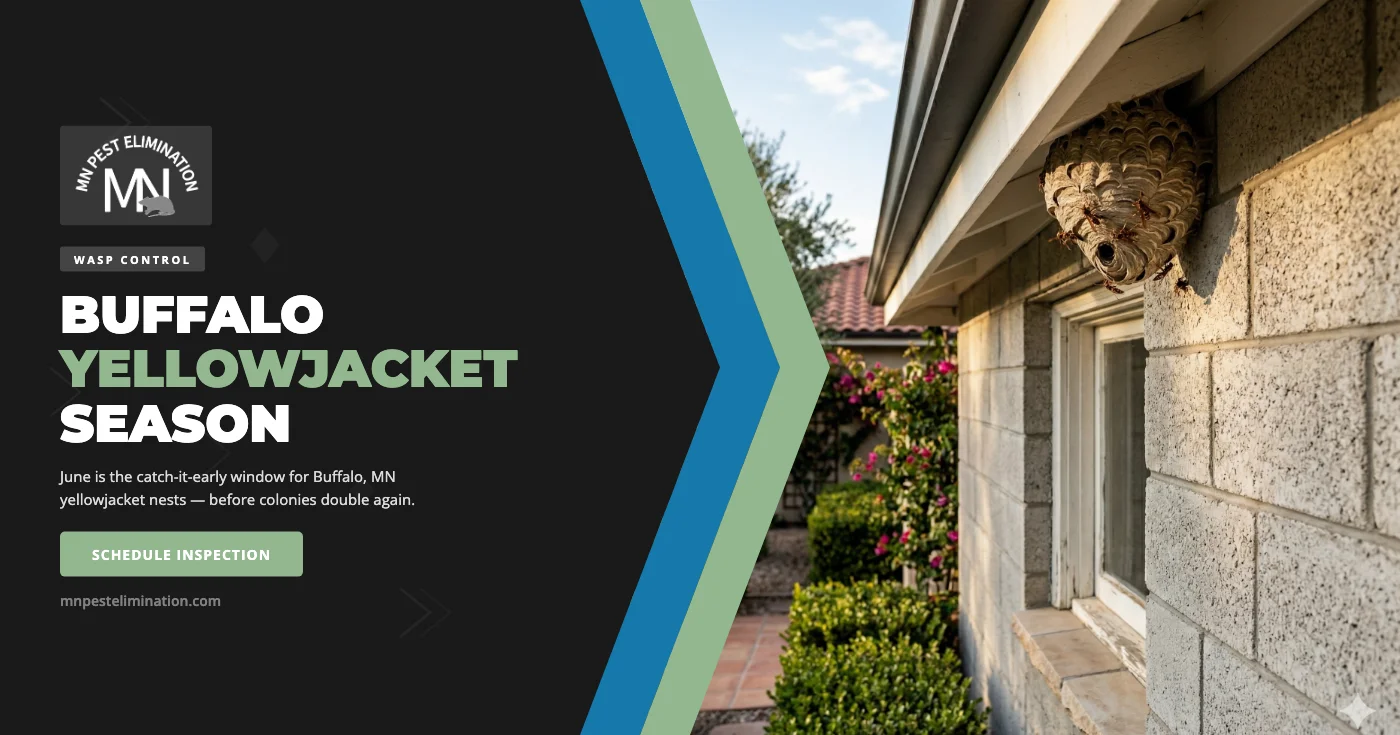 Yellowjacket Nests in Buffalo, MN